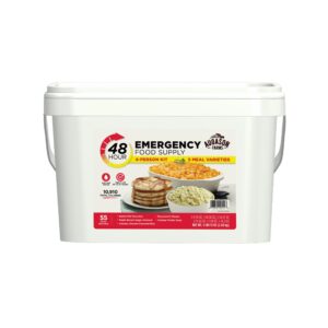 Augason Farms 48-Hour 4-Person Emergency Food Supply, 95 oz
